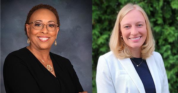 Cochairs Kathy Waller ’80, ’83S (MBA) and Abby Zabrodsky ’14, ’19S (MBA) headshots